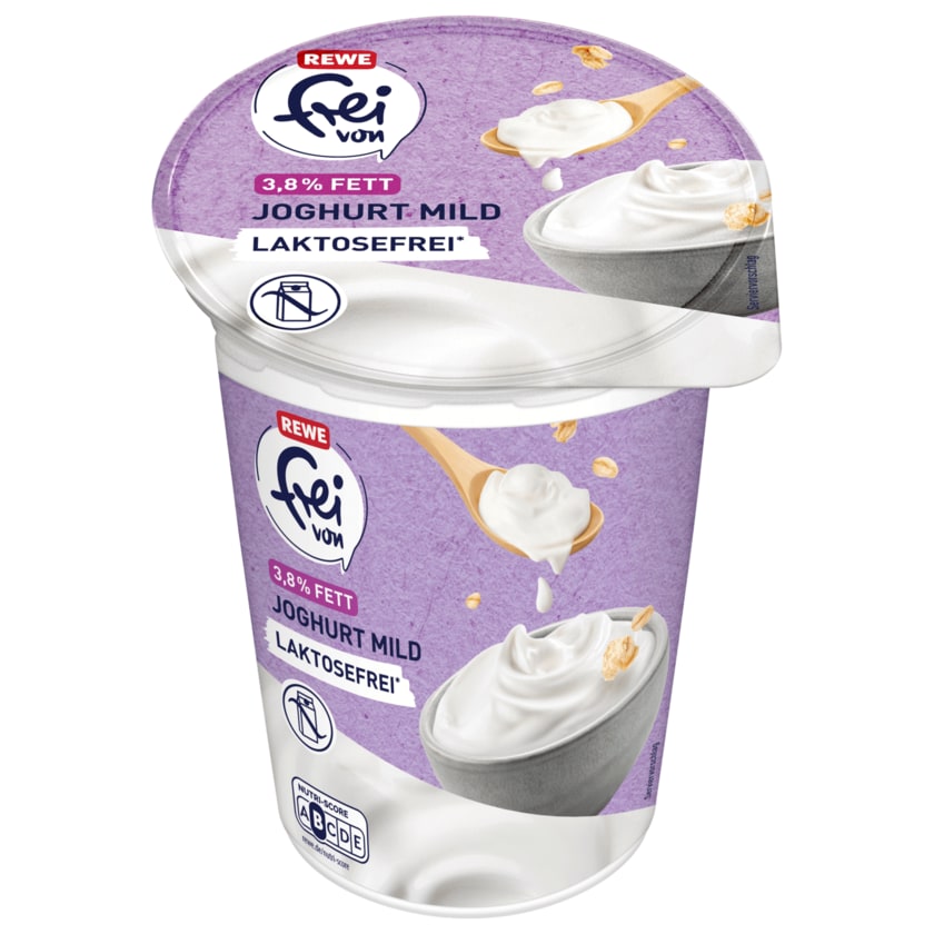 REWE frei von Joghurt mild laktosefrei 500g